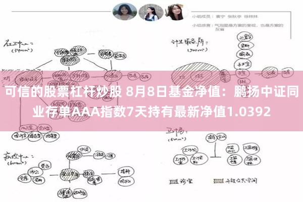 可信的股票杠杆炒股 8月8日基金净值：鹏扬中证同业存单AAA指数7天持有最新净值1.0392