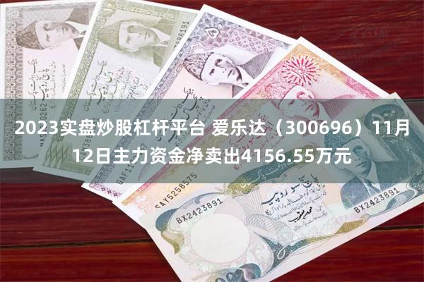 2023实盘炒股杠杆平台 爱乐达（300696）11月12日主力资金净卖出4156.55万元